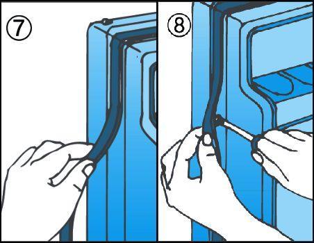 Manutenzione frigorifero e controllo guarnizione Manutenzione frigorifero e controllo guarnizione